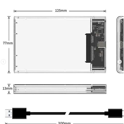Bilişim Burada ZR22 USB 3,1 TYPE-C HDD CASE