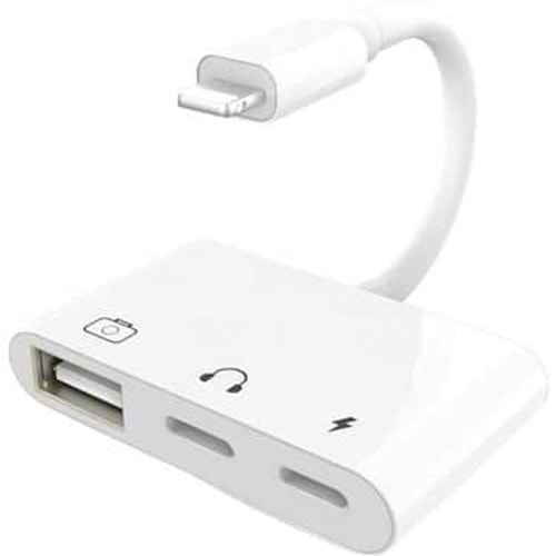 Bilişim Burada ZR29 LİGHTNİNG AUDIO USB 3 ADAPTÖR