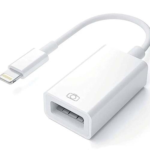 Bilişim Burada ZR30 LİGHTNİNG CAMERA ADAPTER OTG ÇEVİRİCİ