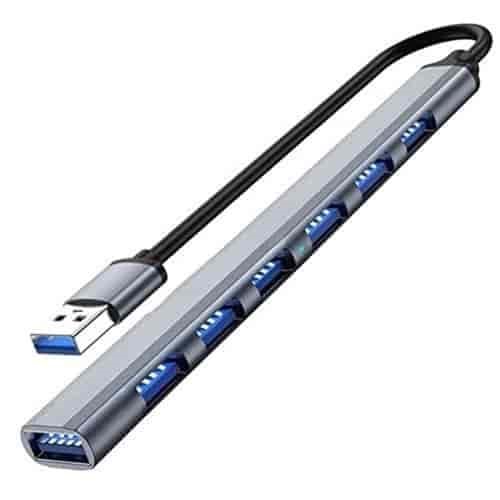 ONE ZERO ZR281 ADS 303/A USB 7 PORT METAL USB HUB