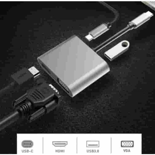 Bilişim Burada SUPPORT 4K 4 İN 1 CONNECTOR