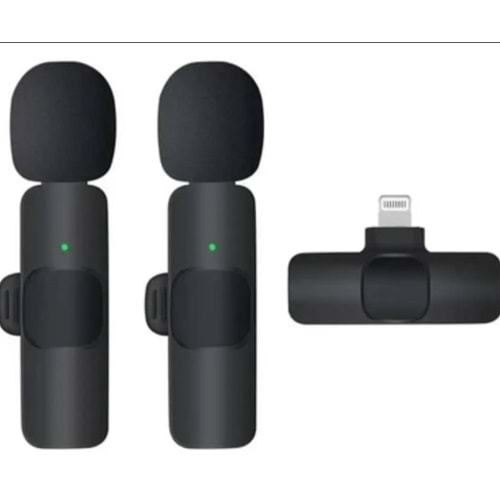 Bilişim Burada ZR108 K9 İKİLİ LİGHTNİNG MİKROFON