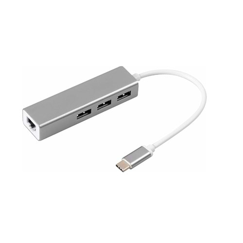 Bilişim Burada ZR115 TYPE-C ETHERNET MACBOOK ÇEVİRİCİ 3,0