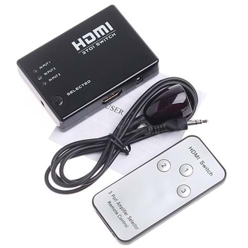 Bilişim Burada ZR272 301 HDMI 3 PORT SWİTCH