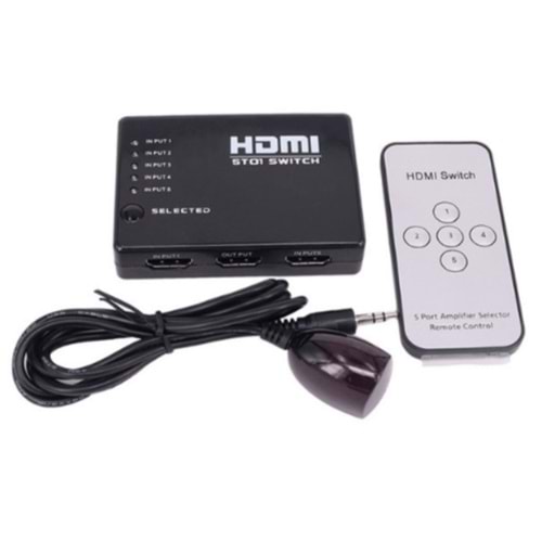 Bilişim Burada ZR274 501 HDMI 5 PORT SWİTCH