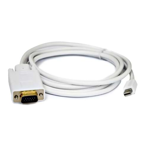 Bilişim Burada ZR137 MİNİ DP TO VGA ÇEVİRİCİ KABLO 3 M