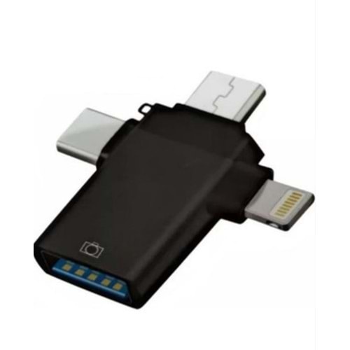 Bilişim Burada ZR173 T OTG SİYAH ÇEVİRİCİ
