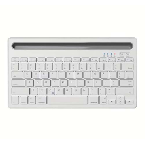 Bilişim Burada ZR206 BEYAZ K6100 KABLOSUZ KLAVYE