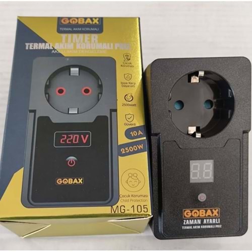 GOBAX MG-105 AKIM KORUMALI PRİZ