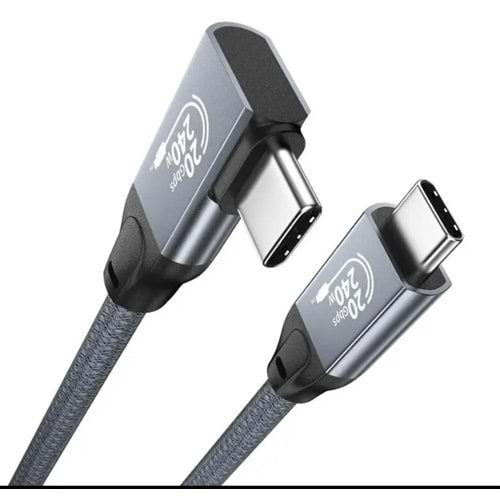Bilişim Burada ZR539 TYPE-C TO TYPE-C 240W MAX PD KABLO