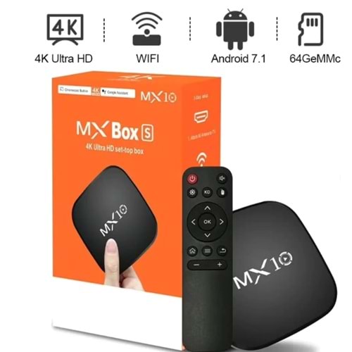 Bilişim Burada ZR604 MX10 5G 4K ANDROİD TV BOX