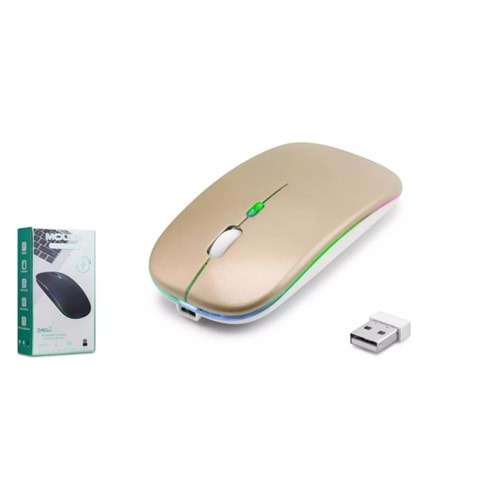 Bilişim Burada ZR215 CBA100 RGB GOLD ŞARJLI MOUSE