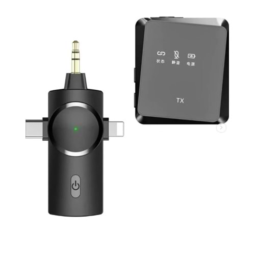 Bilişim Burada ZR503/T TEKLİ KARE ÇOK GİRİŞLİ MİKROFON