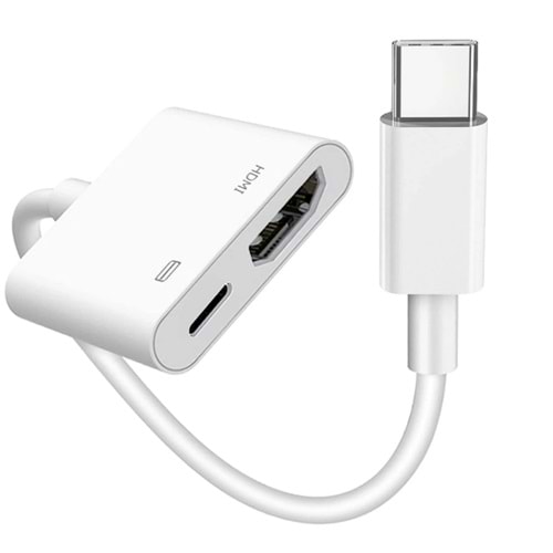 Bilişim Burada ZR666 PD100 TYPE-C TO HDMI ÇEVİRİCİ