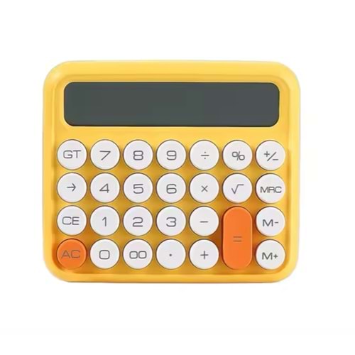 Bilişim Burada ZR740 JN-800 JUNNO SARI HESAP MAKİNESİ