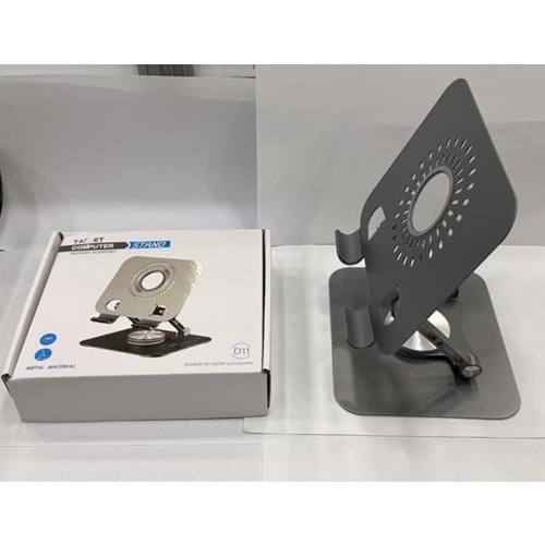 Bilişim Burada ZR758 D11 DÖNERLİ METAL TABLET STAND