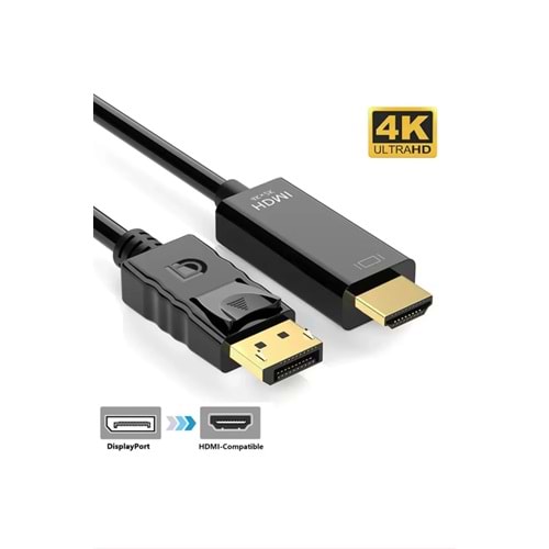 Bilişim Burada ZR798 DP TO HDMI KABLO 1.8 M