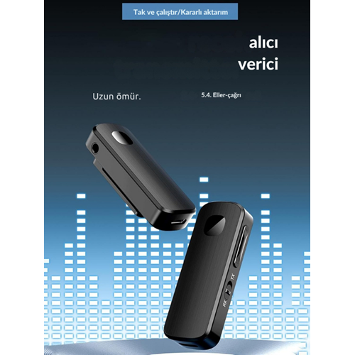 Bilişim Burada ZR1139 M18 BLUETHOOT ALICI VERİCİ