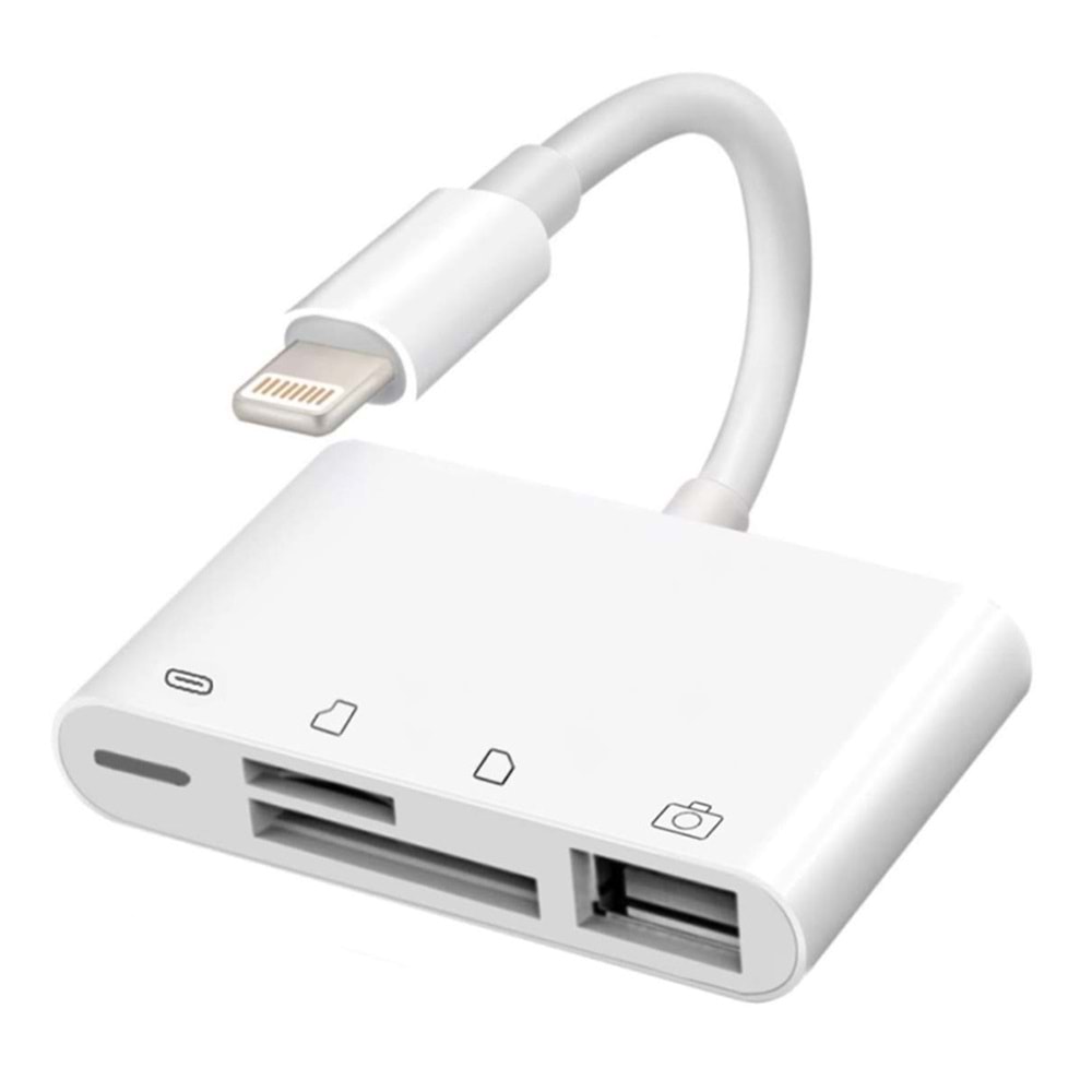 ONEZERO ZR462 NK108L LİGHTNİNG 4 İN 1 CAR READER