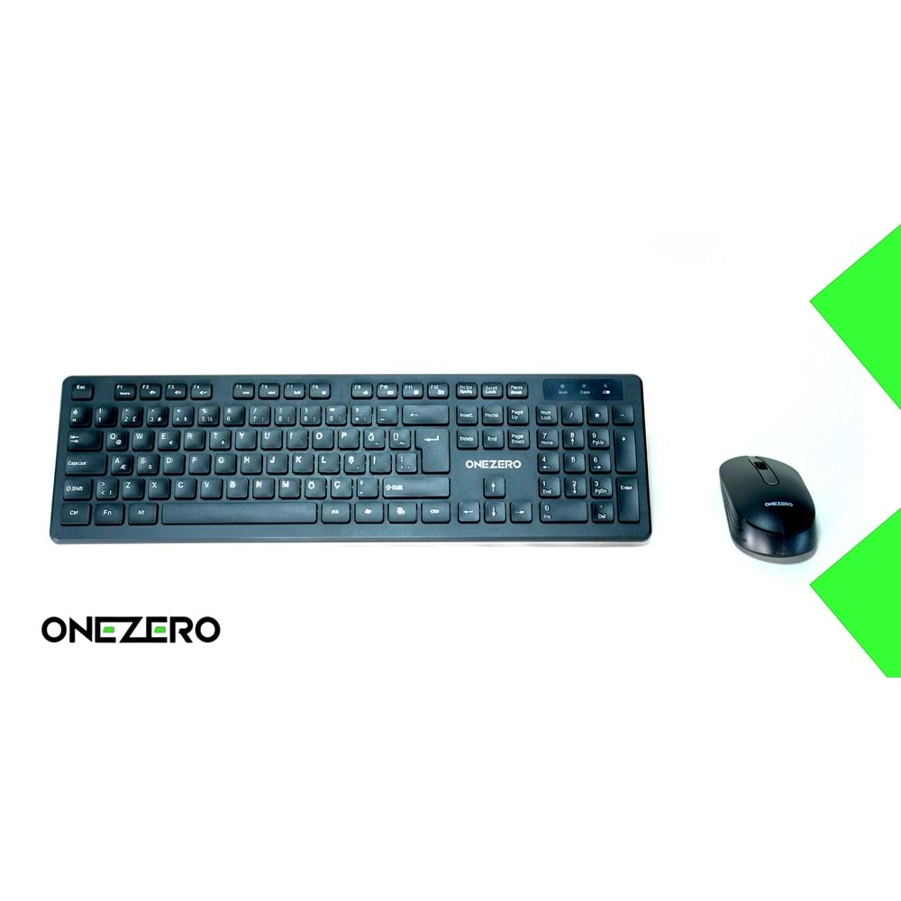 ZR700 ONEZERO WİRELESS KLAVYE MOUSE COMBO