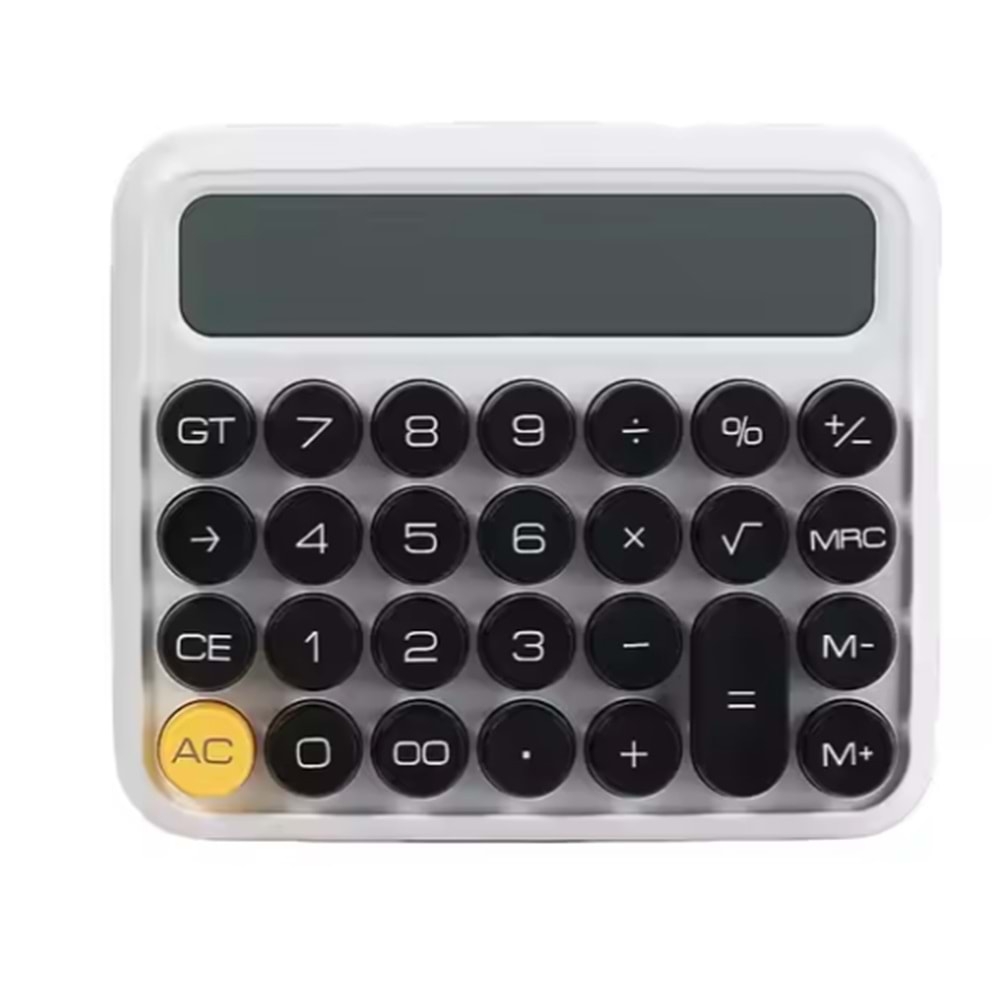 ONEZERO ZR737 JN-800 JUNNO BEYAZ HESAP MAKİNESİ