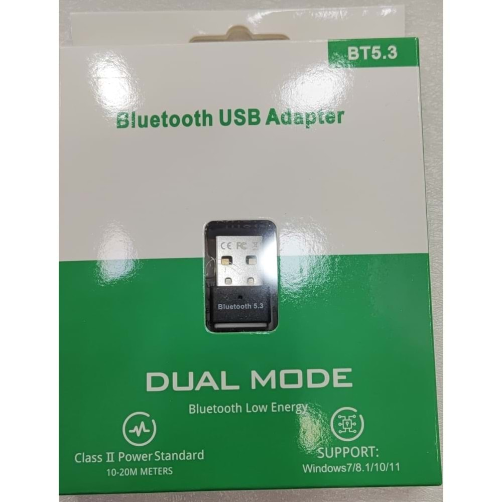 ZR770 BLUETOOTH USB ADAPTÖR 5,3 YEŞİL BEYAZ