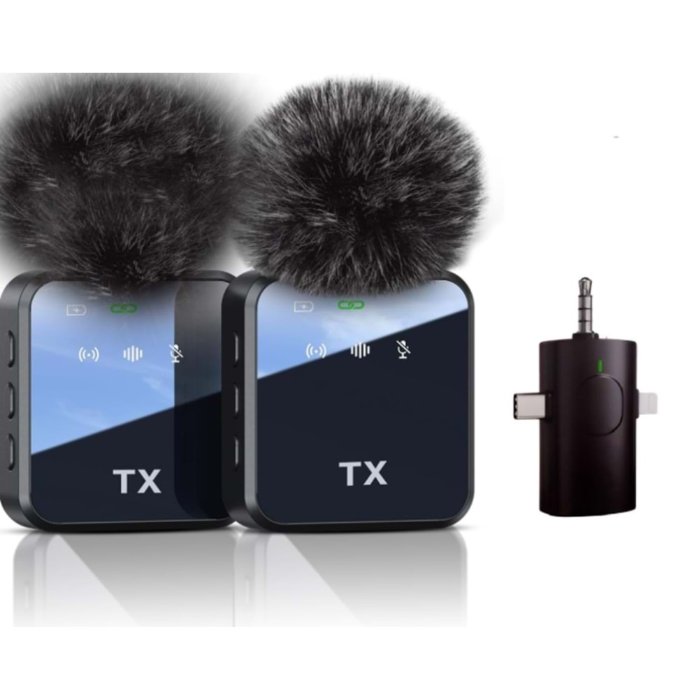 ZR983 F11-2 KABLOSUZ ÇİFTLİ ÇOK GİRİŞLİ MİKROFON