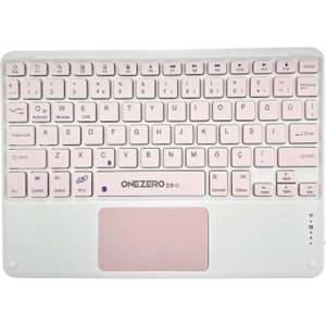 ONEZERO R15K PEMBE BLUETOOTH KLAVYE