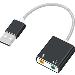 ONEZERO ZR99 USB SOUND CARD KABLOLU 2 Lİ AUX