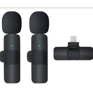 ONEZERO ZR108 K9 İKİLİ LİGHTNİNG MİKROFON