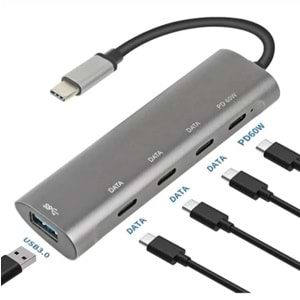 ONEZERO ZR268 TYPE-C 5 İN 1 PD HUB