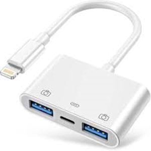 ONEZERO ZR540 2 USB 1 LİGHTNİNG CAMERA ADAPTER