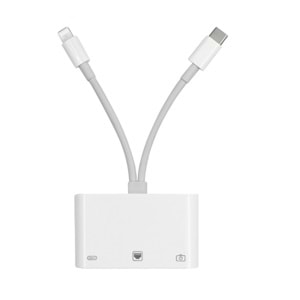ONEZERO ZR814 LİGHTNİNG TYPE-C ETHERNET CAMERA ADAPTÖR