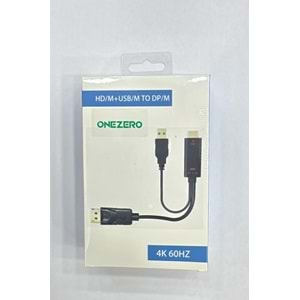ONEZERO ZR841 HDMI TO DP ÇİFT YÖNLÜ ÇEVİRİ