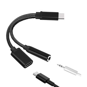 ONEZERO ZR867 TYPE-C 2 İN 1 AUX 3A