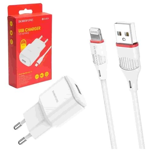 BA48A BOROFONE TYPE C USB CHARGER