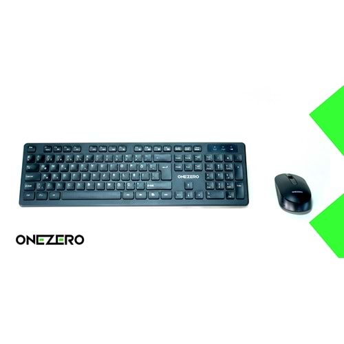 ZR700 ONEZERO WİRELESS KLAVYE MOUSE COMBO