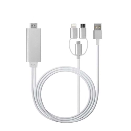 ONEZERO ZR778 L6-M3M LİGHTNİNG MİCRO TYPE-C HDTV KABLO