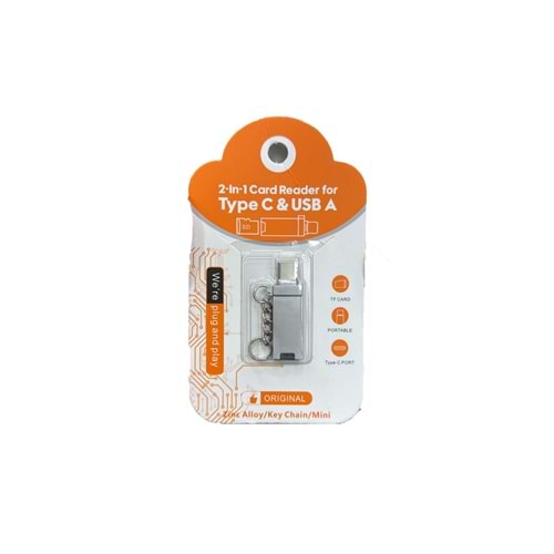 ONEZERO ZR967 TYPE-C USB 2İN1 CARD READER