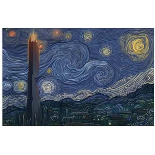 ONEZERO ZR1009 VAN GOGH MOUSE PAD 25X30