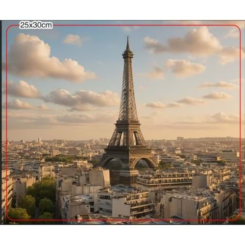 ONEZERO ZR1023 EYFEL MOUSE PAD 25X30