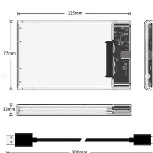 ONEZERO ZR22 USB 3,1 TYPE-C HDD CASE