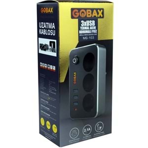 GOBAX MG-103 AKIM KORUMALI PRİZ
