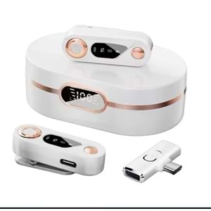 ONEZERO ZR577 TYPE-C İKİLİ MİLENİUM MODEL MİKROFON