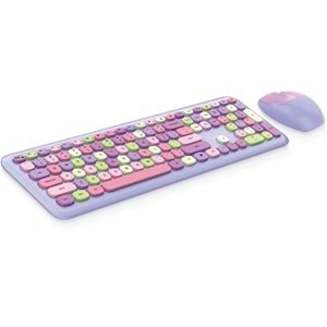 MOFİİ NO666 MOR KLAVYE MOUSE SET