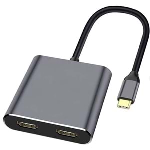 ONEZERO ZR654 TYPE-C 4 İN 1 ÇİFT HDMI