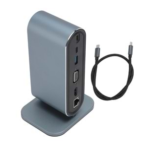 ONEZERO ZR773 TYPE-C SUPPORT 4K 12 İN 1 DOCK MODEL PD STATİON