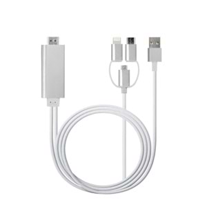 ONEZERO ZR778 L6-M3M LİGHTNİNG MİCRO TYPE-C HDTV KABLO