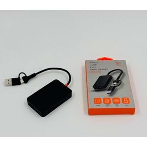 ZR783 ONEZERO ADS-316 TYPE-C + USB 8 İN 1 CARD READER 5GBPS