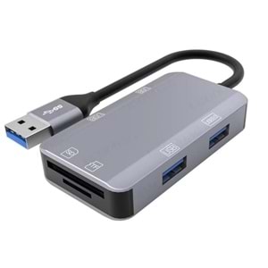 ONEZERO ZR786 6 İN 1 NK-3049HD USB-A MULTİ-FUNCTİON ÇEVİRİCİ
